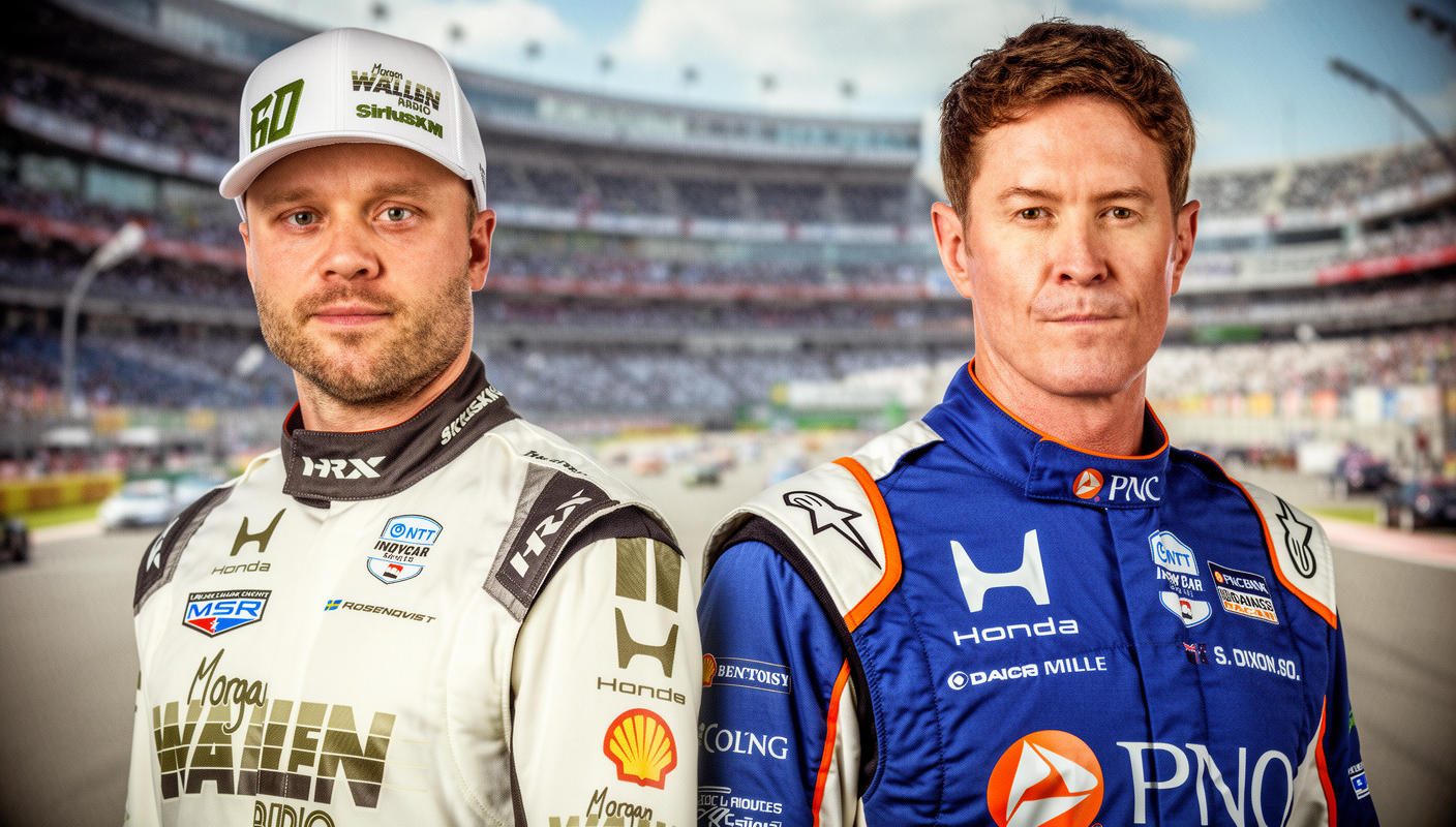 K1体育注册 - Scott Dixon与Felix Rosenqvist为何选择在2027年加盟Arrow McLaren？ - K1体育